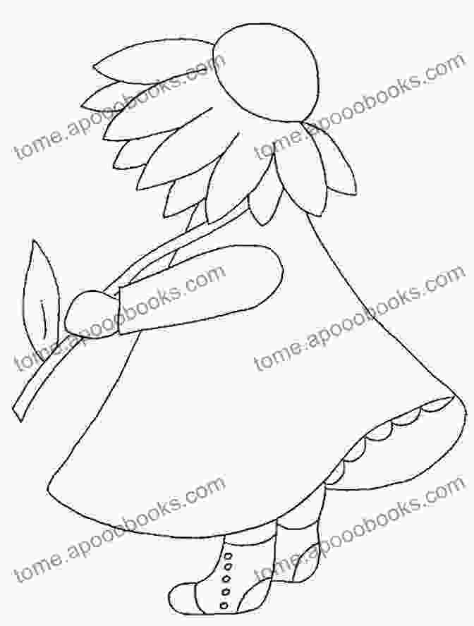 A Charming Illustration Of Sunbonnet Sue Surrounded By Playful Animals And Vibrant Flowers Sunbonnet Sue S Nursery Rhymes: A Collection Of Outline Patterns For Redwork Embroidery And Other Crafts