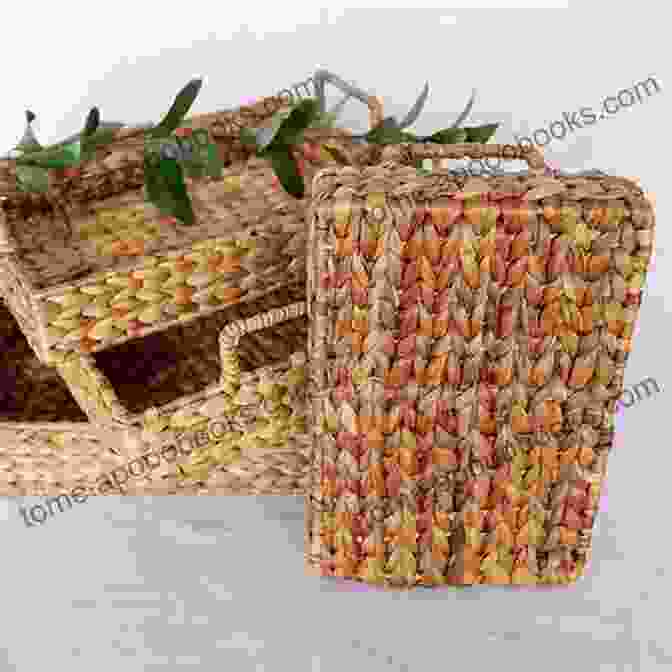 A Collection Of Woven Baskets, Showcasing Their Versatility And Functionality BASKET WEAVING FOR BEGINNERS: Guide On How To Basket Weave The Basics Paper Basket Weaving And More