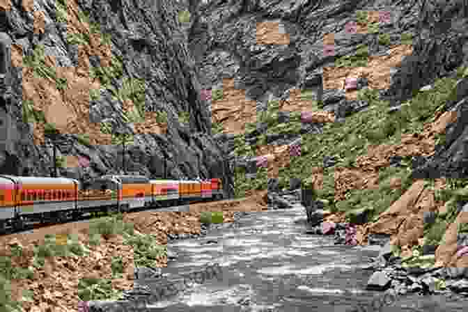 A Majestic Passenger Train Traversing A Stunning Mountain Range. The Railfan Chronicles Passenger Trains 1