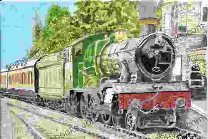 A Painting Of A GWR Steam Locomotive Brunel S Big Railway How The GWR Stretched From Paddington To Penzance And New York