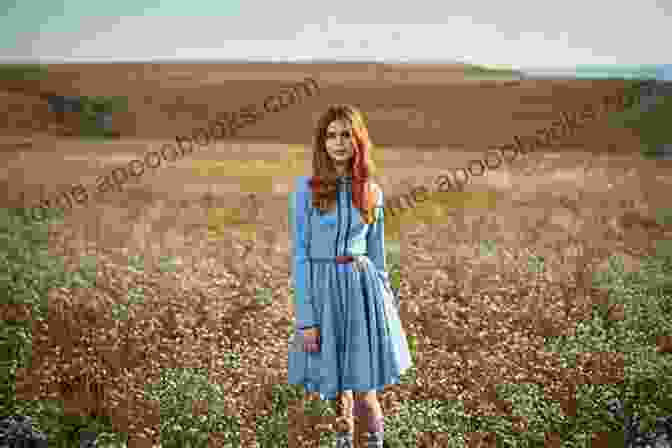 A Portrait Of A Strong And Independent Woman Standing Tall In A Field Of Wildflowers. Beneath The Texas Sky Jodi Thomas