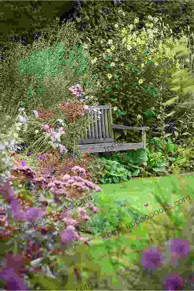 A Secluded Garden With A Bench And A Book, Representing The Tranquility And Nourishment Found In Poetry My First Love: A Collection Of Poetry (Poetry By Avianna Lemonier)