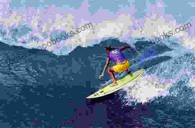 A Surfer Riding A Massive Wave In Hawaii Hawaiian Thunder (Coastal Fury 4)