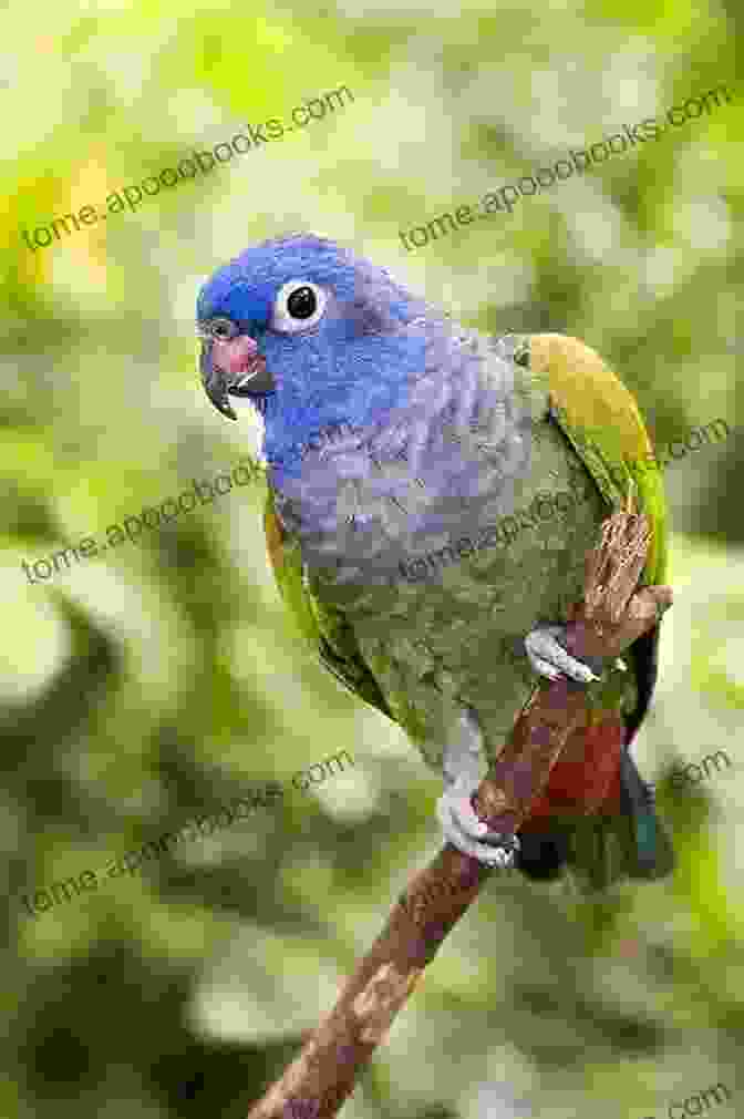 A Vibrant Pionus Parrot Perched On A Branch Pionus Parrots (Birdkeepers Guides) Tammy Gagne