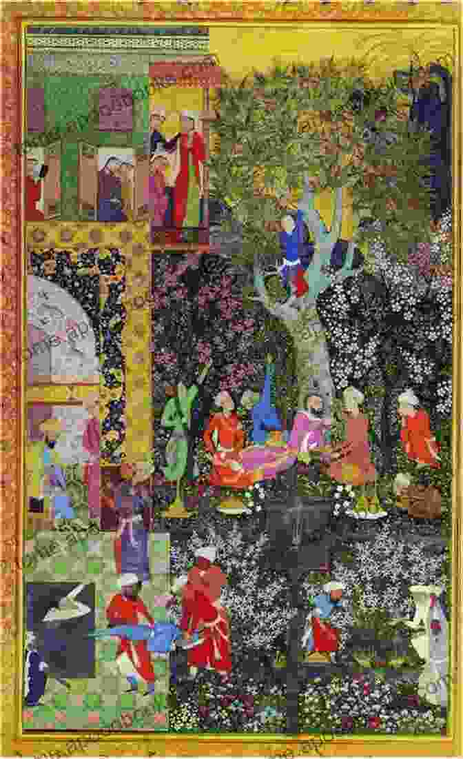 An Intricate Persian Miniature Painting Depicting A Scene From A Medieval Tale Stories From Persia: An Anthology Of Persian Short Fiction