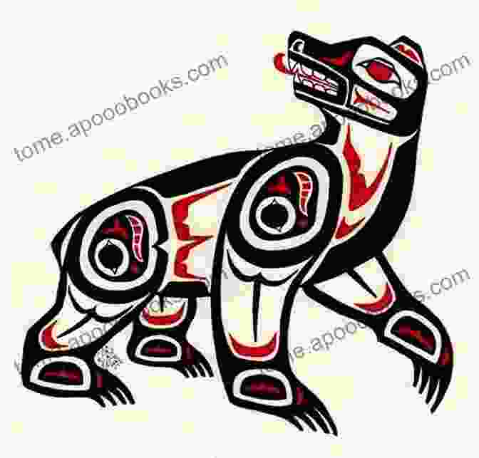 An Oval Northwest Native Art Design Depicting A Stylized Animal Form Northwest Native Arts: Basic Forms