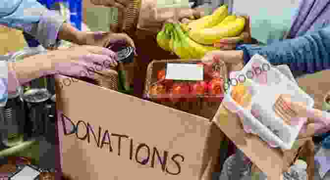 Anthony Christ Donating To A Local Charity, Surrounded By Smiling Children The Immigrant Anthony Christ