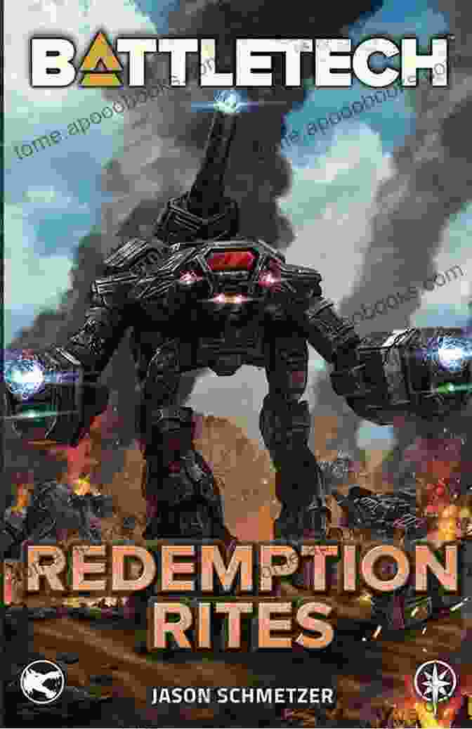 BattleTech: Redemption Rites Book Cover, Featuring A MechWarrior Standing Amidst A Battlefield BattleTech: Redemption Rites Jason Schmetzer