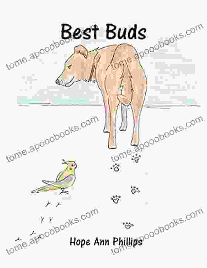 Book Cover Of 'Best Buds' By Hope Ann Phillips, Featuring Two Smiling Friends Embracing Best Buds Hope Ann Phillips