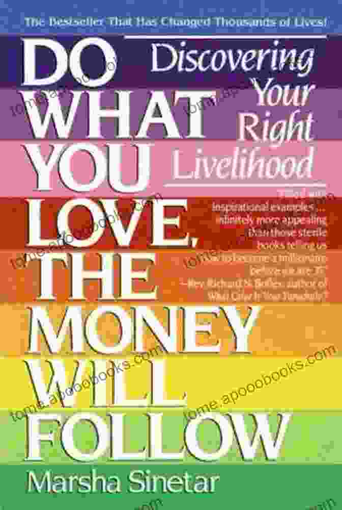 Book Cover Of 'Do What You Love, And The Money Will Follow' By Marsha Sinetar Do What You Love The Money Will Follow: Discovering Your Right Livelihood