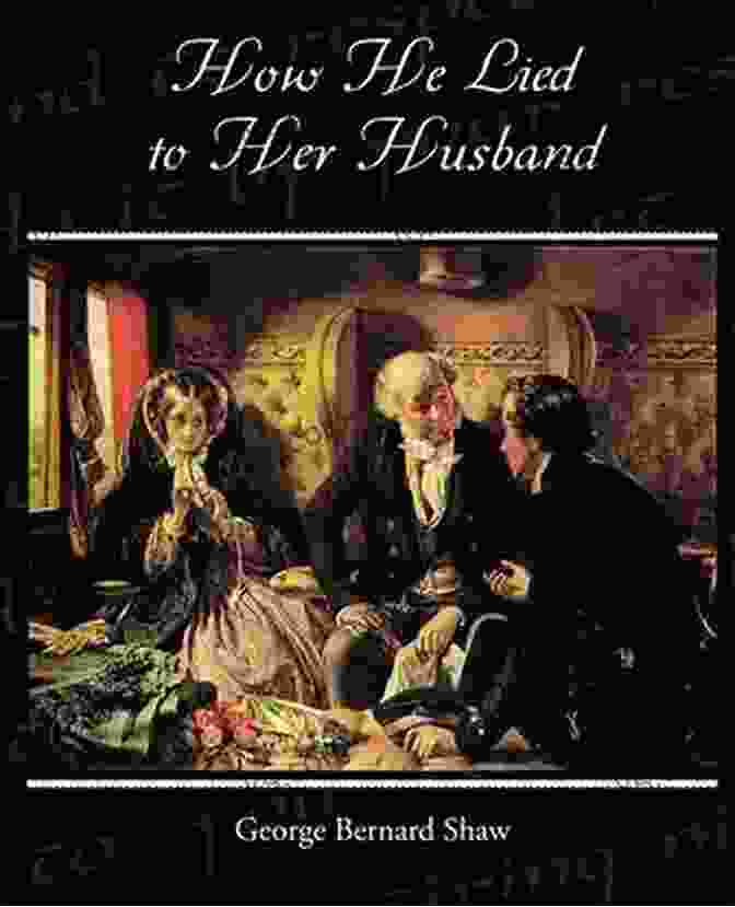 Book Cover Of 'How He Lied To Her Husband' With A Silhouette Of A Couple Embracing Against A Stormy Background How He Lied To Her Husband