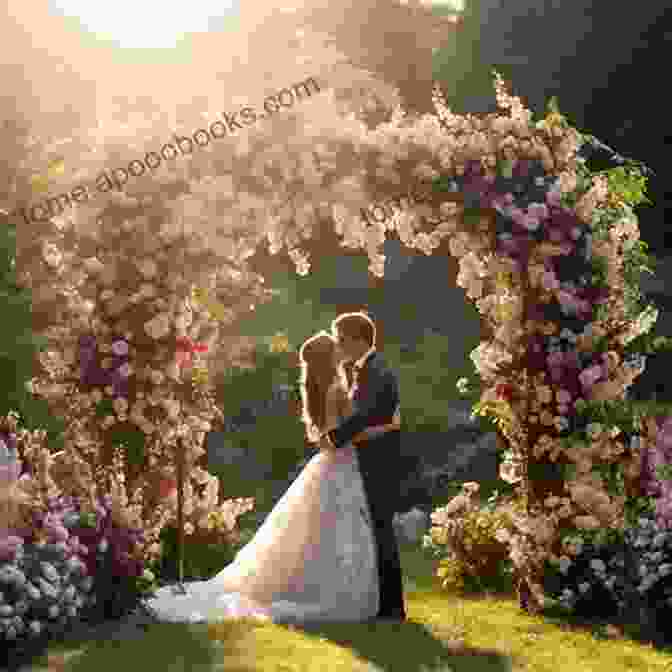 Bride And Groom Exchanging Vows Under A Floral Arch On The Pristine Beach Of Captiva Island, With Key Lime Garden Inn's Charming Cottages In The Background Key Lime Garden Inn (Captiva Island 1)