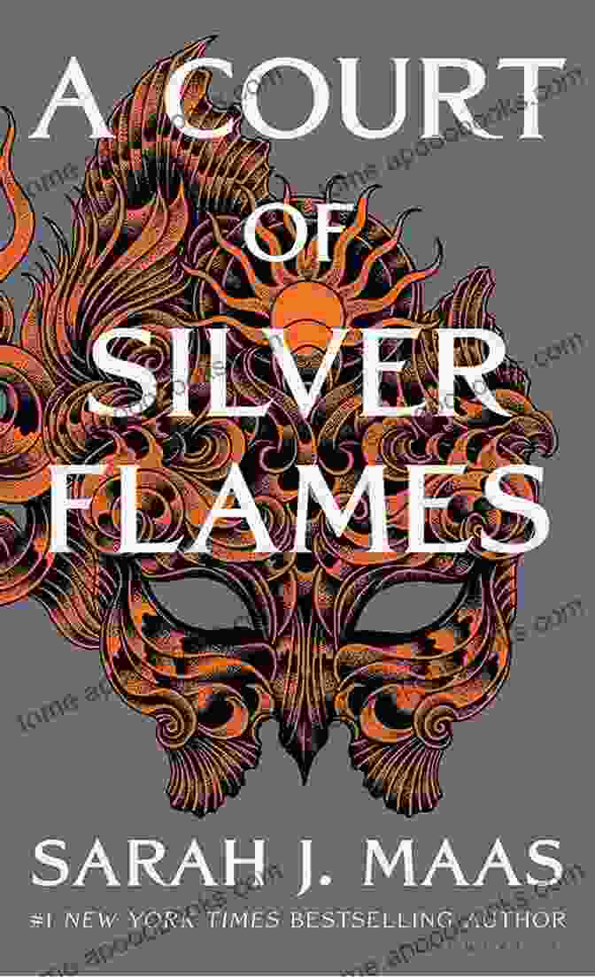 Captivating Cover Of 'Court Of Silver Flames' By Sarah J. Maas Featuring Nesta Archeron In A Silver Dress, Holding A Sword A Court Of Silver Flames (A Court Of Thorns And Roses 4)