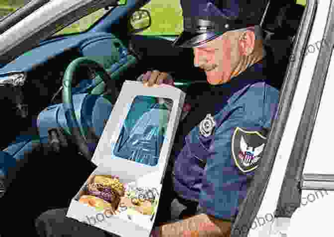 Cops And Criminals Enjoying Donuts At A Donut Shop The Donut Hypothesis: A Cop A Criminal And Their Donuts