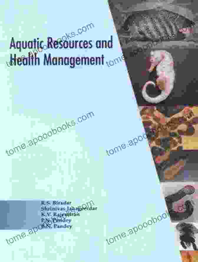 Cover Of The Book 'Aquatic Resources And Health Management' Featuring An Image Of A School Of Fish Swimming In A Blue Ocean. Aquatic Resources And Health Management