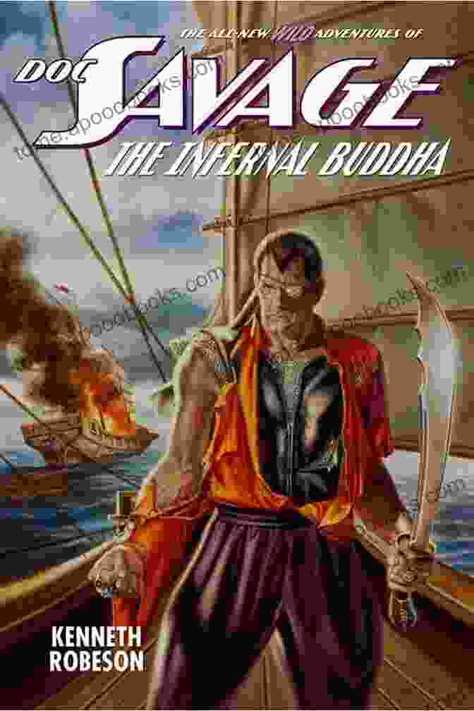 Cover Of The Infernal Buddha Novel Featuring Doc Savage DOC SAVAGE: THE INFERNAL BUDDHA (The Wild Adventures Of Doc Savage 3)