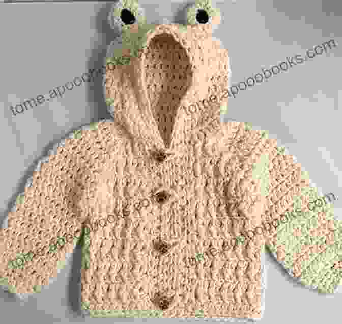 Crochet Baby Hooded Jumper Crochet Pattern CP275 Baby Hooded Jumper Preemie 0 3mths UK Terminology