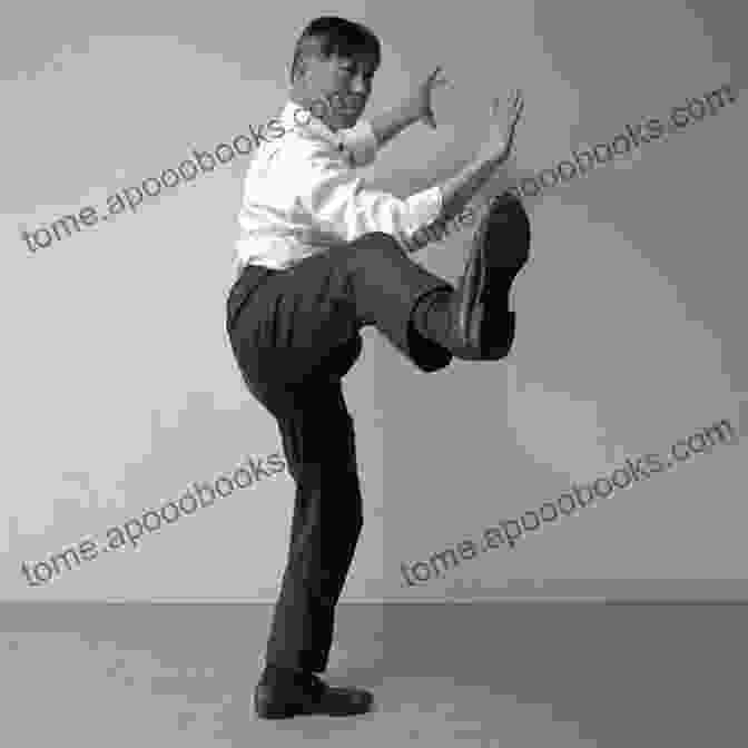 Dynamic Image Of A Taijiquan Practitioner Executing A Powerful Kick KICKING IN TAIJIQUAN Use Of The QUA (Short Takes On Taijiquan 1)