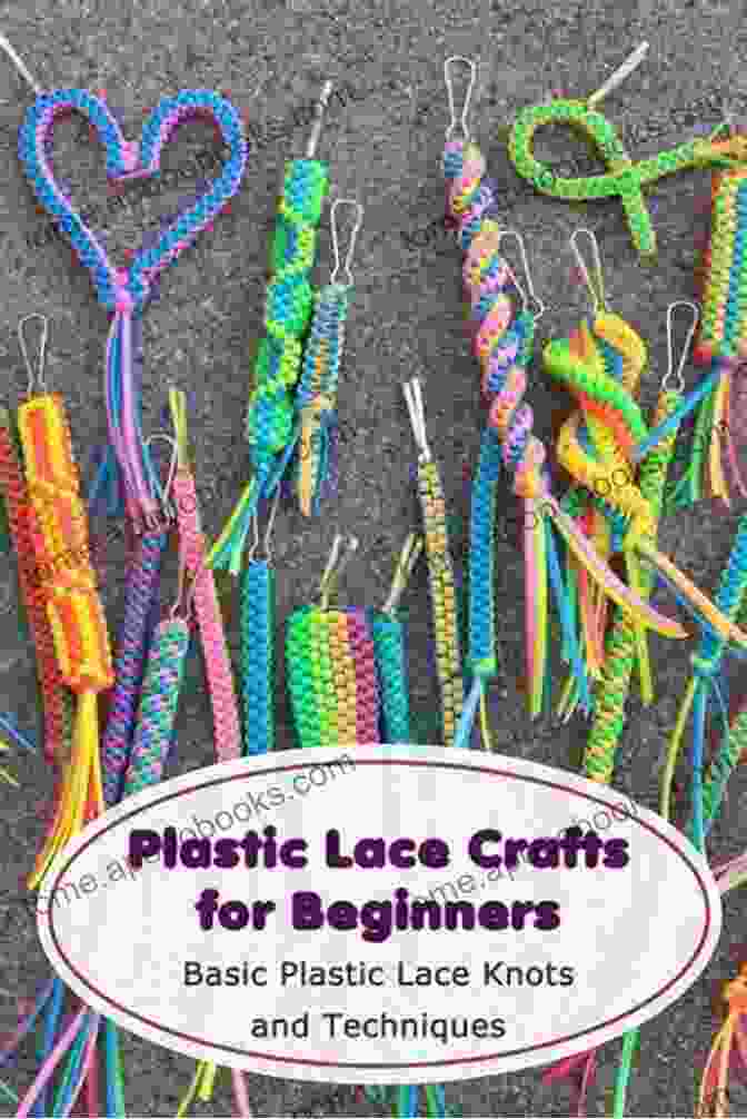 Essential Tools For Plastic Lace Making, Including Plastic Threads, Hooks, And Needles. Plastic Lace Crafts And Instructions: A Beginner S Guide To Make Plastic Lace: Plastic Lace Making Guide