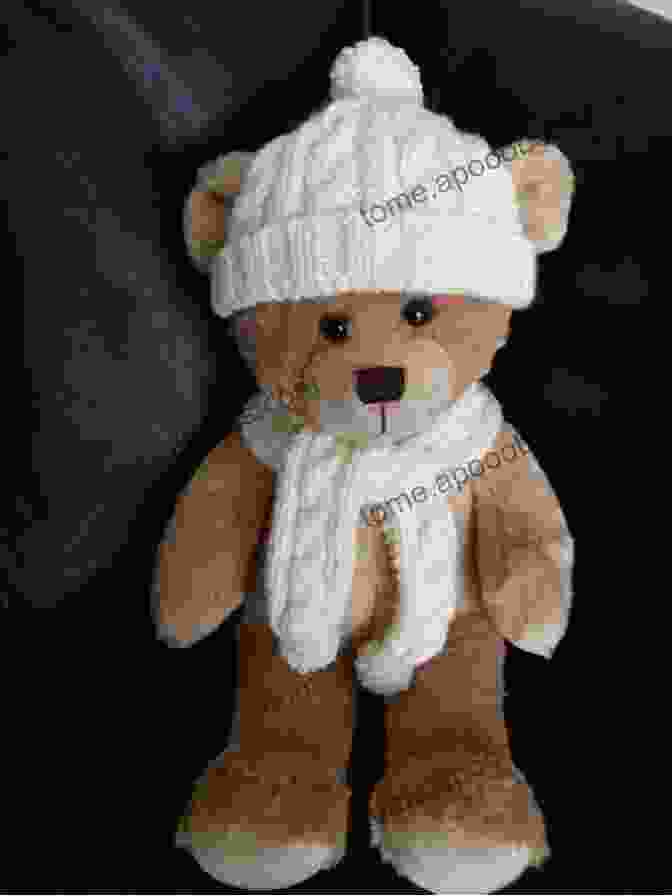 Fully Dressed Teddy Bear Wearing A Sweater, Scarf, And Hat Needle Felting Teddy Bears For Beginners