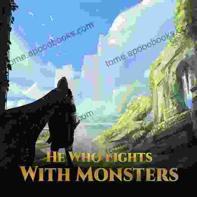 He Who Fights With Monsters Book Cover Featuring A Warrior Battling A Fearsome Monster In A Vibrant Fantasy Landscape He Who Fights With Monsters: A LitRPG Adventure