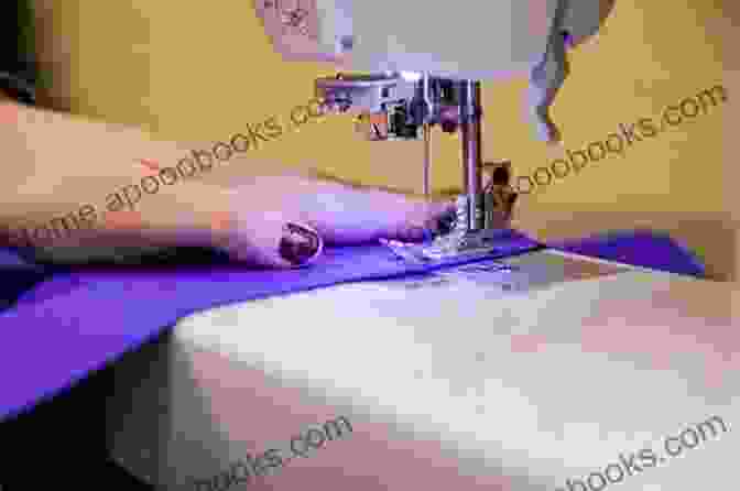 Image Of A Person Using A Sewing Machine To Create A Garment From Sustainable Fabrics Patriotic Patchwork Pillows: 3 Sewing Patterns (Sewing Patterns For Teens Adults)