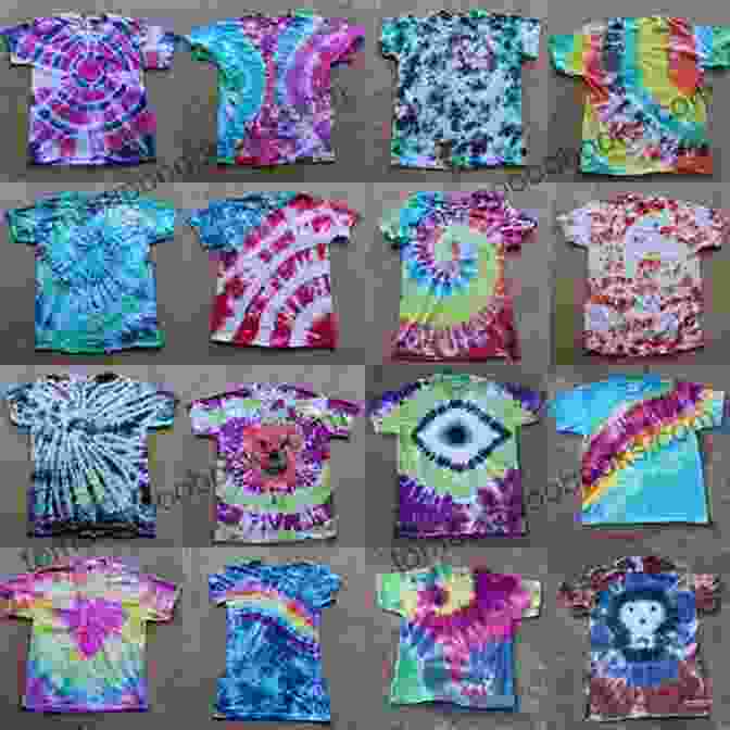 Image Of A Variety Of Tie Dye Patterns TIE DYE HANDBOOK: For Beginners The Ultimate Guide To Tie Dye