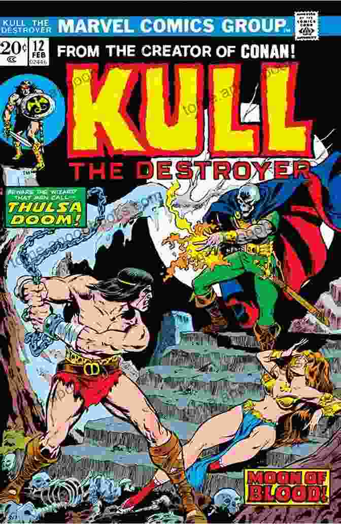 Kull The Destroyer Comic Book Cover Kull The Destroyer (1973 1978) #16 (Kull The Conqueror (1971 1978))