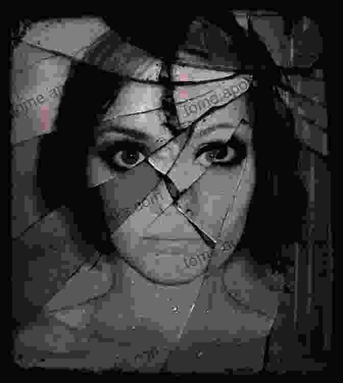 Not Him Book Cover, Featuring A Woman With A Haunting Expression Amidst A Shattered Mirror I M Not Him: The Mistaken Identity Alien Kidnapping Romance