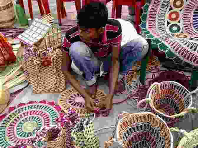 People From Different Cultures Admiring Handcrafted Textiles, Representing The Unifying Power Of Handcrafts In India. India By Faith: Stitching Hearts Together Through Handcrafts