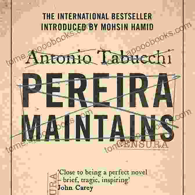 Pereira Maintains Paperback Book Cover Pereira Maintains (New Directions Paperbook 1363)