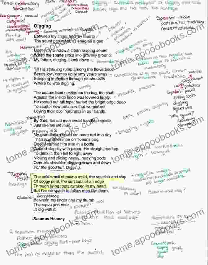 Photo Of A Poem With Annotations In The Margins 100 Famous Love Poems (Annotated) Dick Stanley