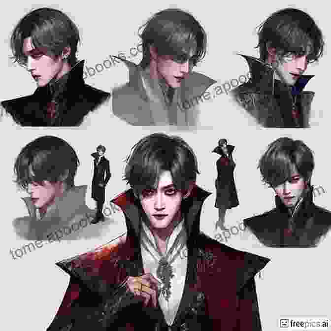 The Alluring Vampire Prince, Darius, With His Enigmatic Presence And Dangerous Charm. Zodiac Academy 7: Heartless Sky Caroline Peckham