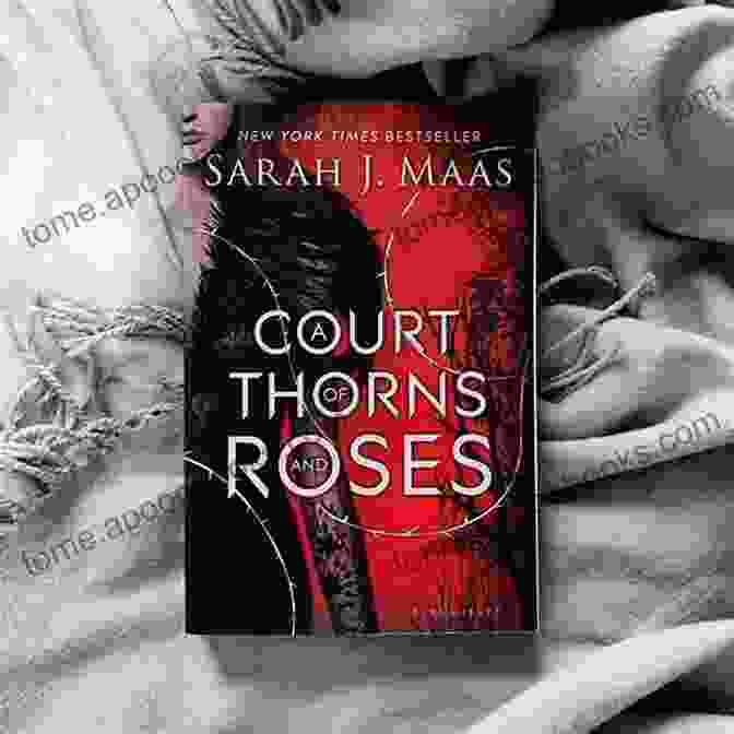 The Book Cover Of Court Of Thorns And Roses, Featuring A Woman With Glowing Eyes And An Elaborate Dress. A Court Of Thorns And Roses