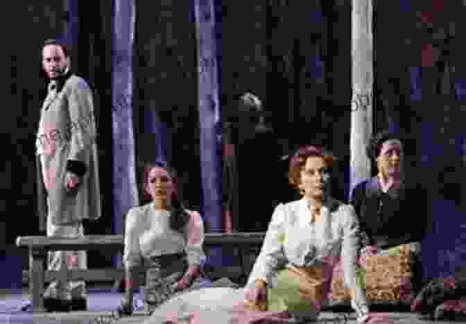 The Cherry Orchard Scene With The Characters Lyubov Ranevskaya, Gaev, And Lopakhin The Cherry Orchard And Other Plays