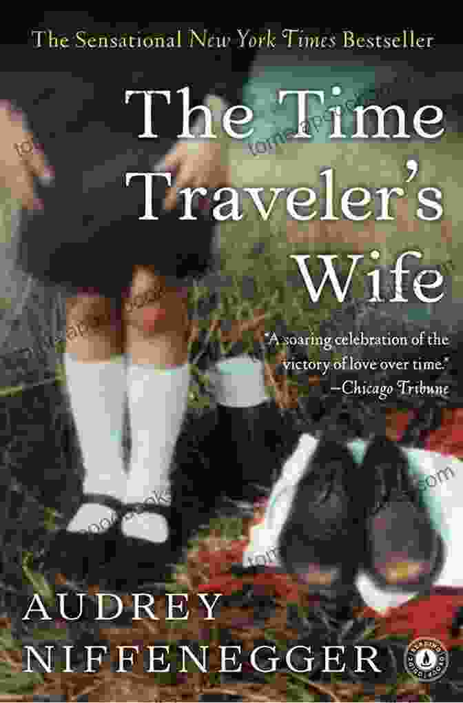 The Time Traveler's Wife Book Cover Featuring Henry And Clare Holding Hands Amidst A Backdrop Of Swirling Time The Time Traveler S Wife Audrey Niffenegger