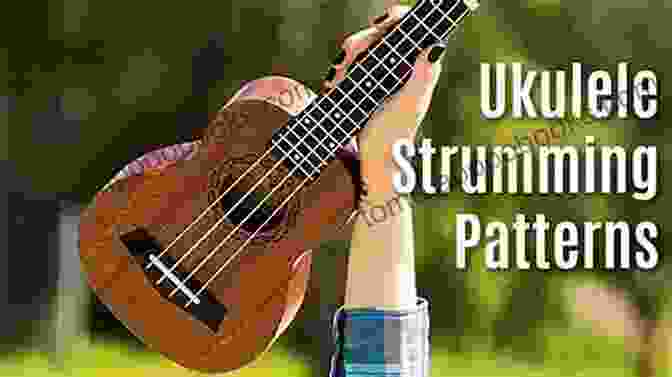 Ukulele Player Strumming A Baritone Ukulele, Lost In The Music Easy Baritone Ukulele: Tablature Method One