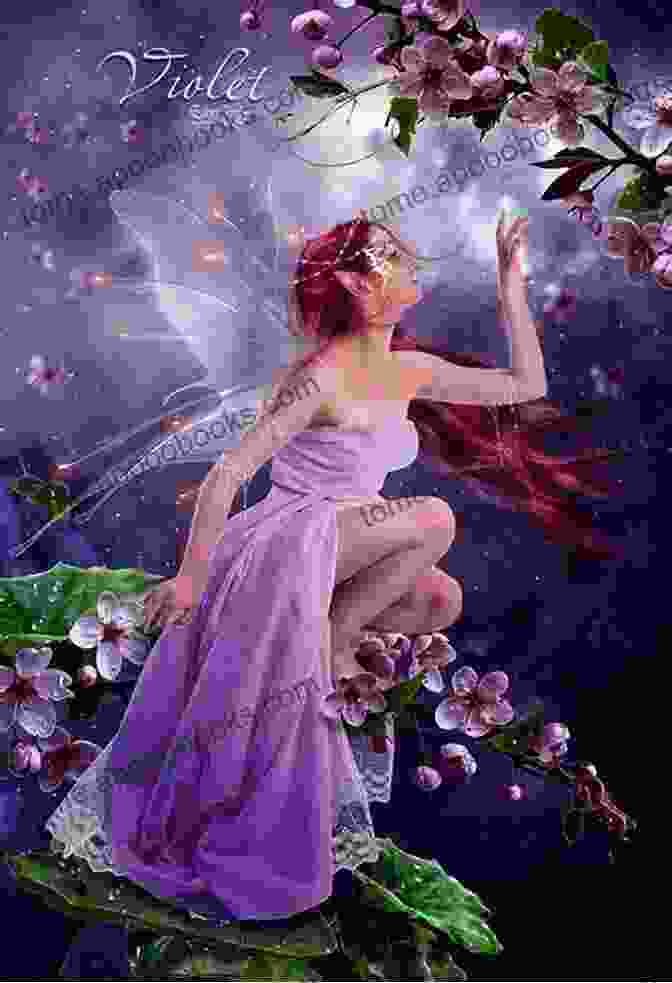 Violet Fairy Surrounded By Flowers And Fairies The Violet Fairy (Xist Classics)