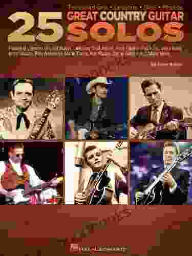 25 Great Country Guitar Solos (Music Instruction): Transcriptions * Lessons * Bios * Photos