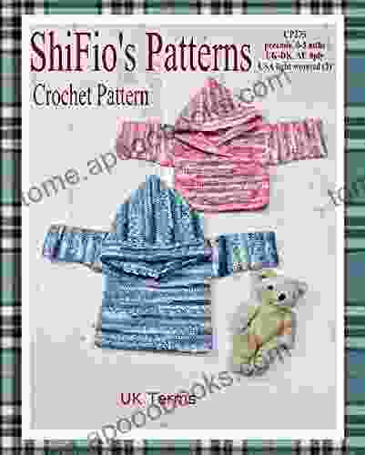 Crochet Pattern CP275 Baby Hooded Jumper Preemie 0 3mths UK Terminology