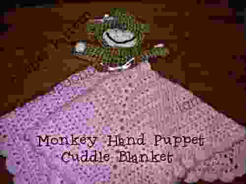 Crochet Pattern Monkey Hand Puppet Cuddle Blanket