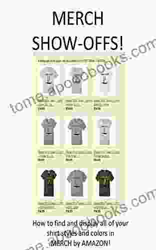 MERCH SHOW OFFS : How To Find And Display All Of Your Shirt Styles And Colors In