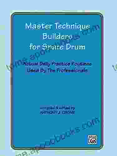 Master Technique Builders For Snare Drum: Actual Daily Practice Routines Used By The Professionals